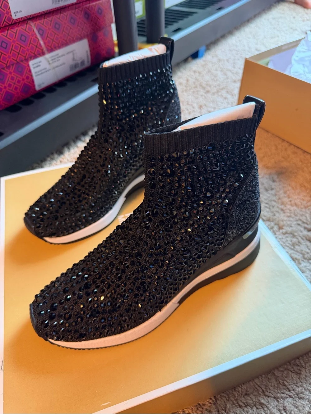 Michael Kors Skyler Bootie Sock Sneakers
